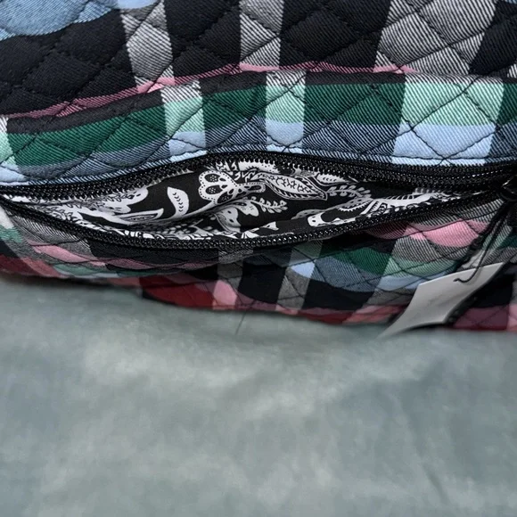 Vera Bradley Vera Tote Ribbons Plaid - Picture 7 of 15